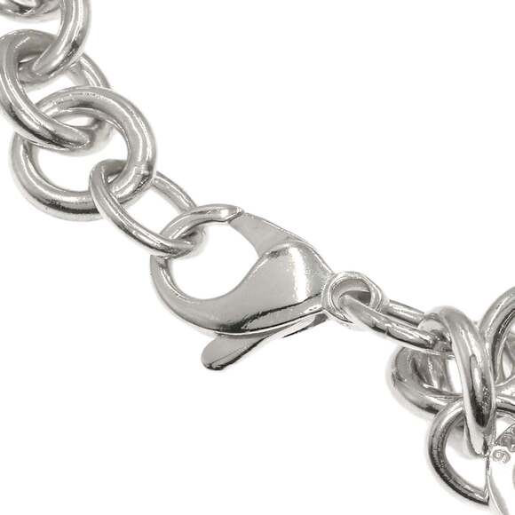 TIFFANY Silver Heart Charm Bracelet - Picture 4 of 8